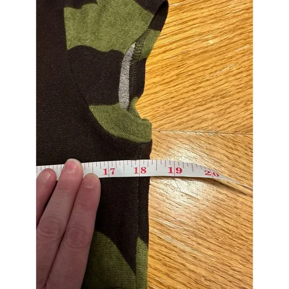 UK Tenki Fall Multi-Colored Tunic Dress Style Soft Knit Size M/L Short Sleeves - Picture 7 of 8